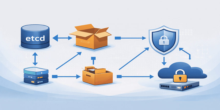 Kubernetes etcd backup workflow